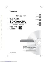Toshiba SDK1000KU DVD Player Operating Manual